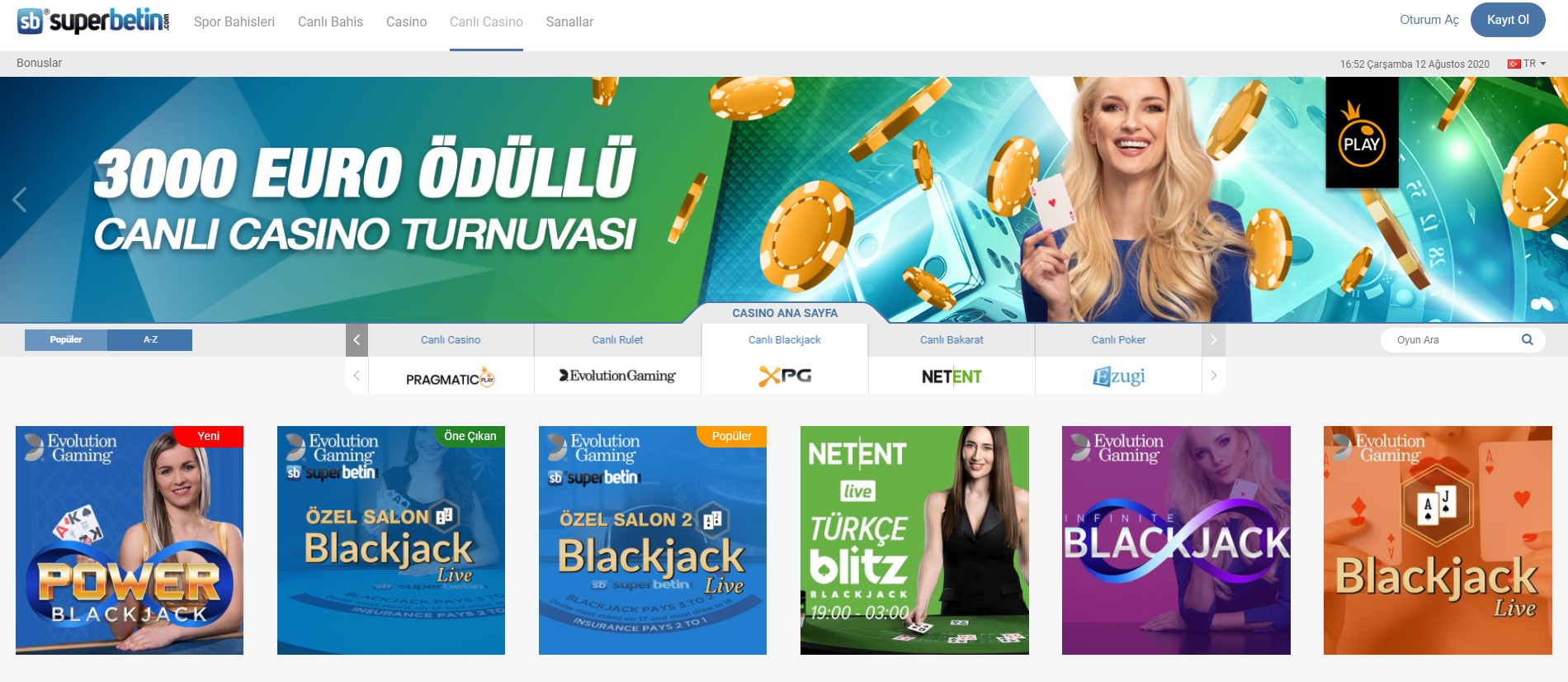 Superbetin Bacara Oyunları