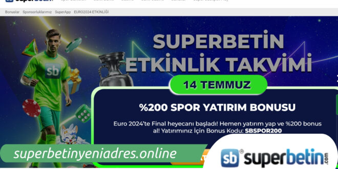 Superbetin En Güncel Adres
